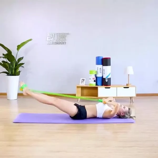 967f4c666129b16862c230879a94688e.webp Fitness Yoga Sit up Equipment Pull Up Rope Elastic Band Legged Pedal Resistance Band