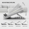 cn-11134207-7ras8-mbloeupl7lx29d.webp Stretch Board for Calf Stretching Thick Heel Cushion for Comfortable Exercise Adjustable Incline Board with Anti Slip Surface Base Calf Stretcher for Leg Hamstring Ankle 150KG