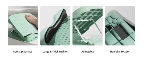 cn-11134208-7ras8-mbltfka54uod4e.webp Stretch Board for Calf Stretching Thick Heel Cushion for Comfortable Exercise Adjustable Incline Board with Anti Slip Surface Base Calf Stretcher for Leg Hamstring Ankle 150KG