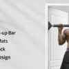 cn-11134208-820l4-mg7bis72l4i4eb.webp Door Pull Up Bar Doorway Frame Chin Up Bar from 72cm 97cm Home Gym Upper Body Workout Fitness Equipment Exercise Hanging Bar Portable Non slip Secure Grip 200KG No Screws