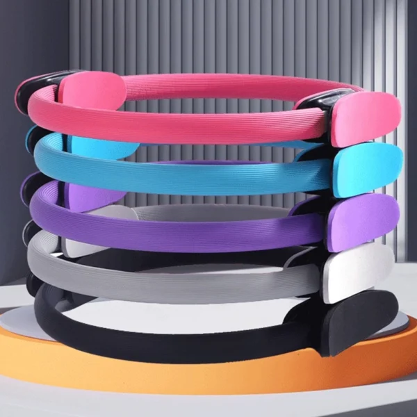 Yoga Training Ring Pilates Magic Rings Full Body Toning Muscles Body Exercise Fitness Exercise Yoga Wheel