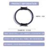 Yoga Training Ring Pilates Magic Rings Full Body Toning Muscles Body Exercise Fitness Exercise Yoga Wheel