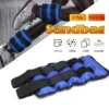 2pcs Ankle Weight 1 6KG Wrist Sand Bag Adjustable Arm Leg Running Brisk Walk Exercise Sandbag