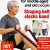 Elastic Yoga Strap Resistance Band Stretching Band for Waist Leg Strength Training