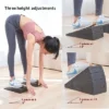 Calf Stretching Slant Board Incline Board Adjustable Non slip Exercise Wedge Foam Stretching Equipment