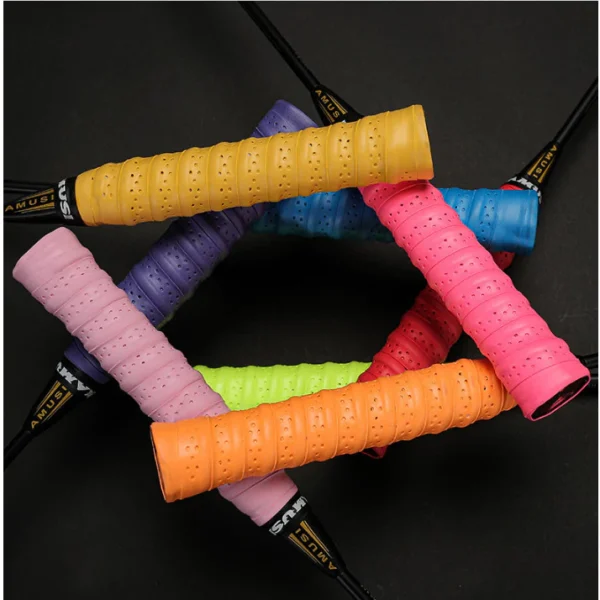 Anti Slip Sweat Absorbent Sponge Grip Premium Badminton Racket Handle Grip Band for Squash