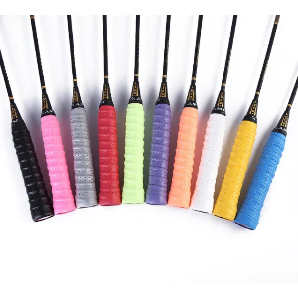 Anti Slip Sweat Absorbent Sponge Grip Premium Badminton Racket Handle Grip Band for Squash