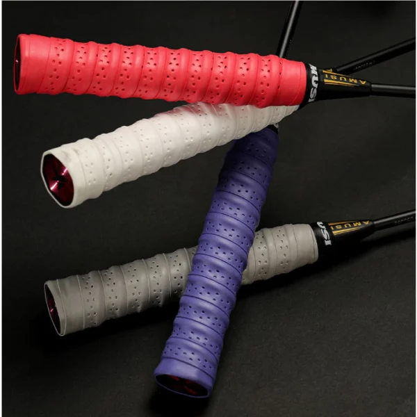 Anti Slip Sweat Absorbent Sponge Grip Premium Badminton Racket Handle Grip Band for Squash