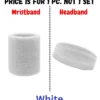 Basketball Unisex Cotton Sweat Band Headband Sweatband Wristband Wrist Sport Band Badminton Wrist
