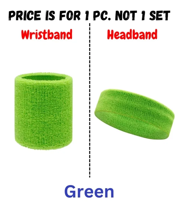 Basketball Unisex Cotton Sweat Band Headband Sweatband Wristband Wrist Sport Band Badminton Wrist