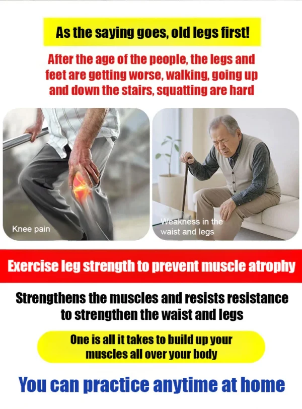 Elastic Yoga Strap Resistance Band Stretching Band for Waist Leg Strength Training