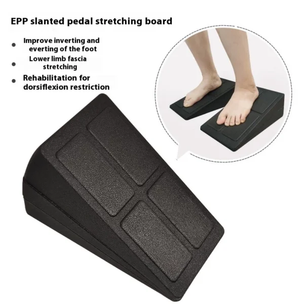 Calf Stretching Slant Board Incline Board Adjustable Non slip Exercise Wedge Foam Stretching Equipment
