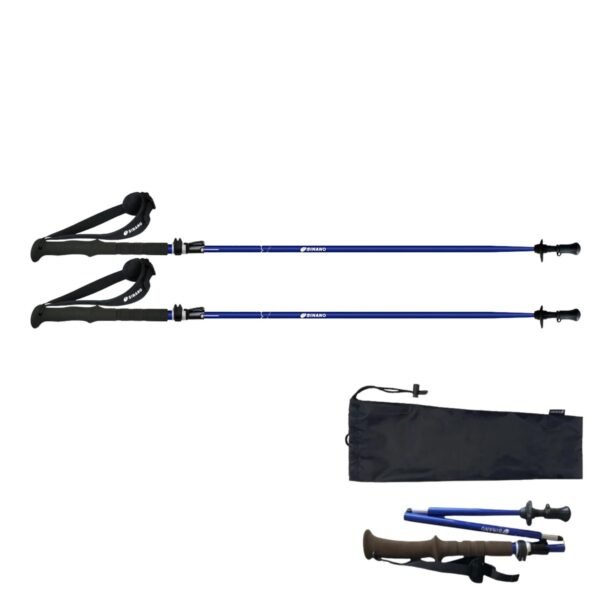 Trekking Pole FOLDER TWIST 115 Blue